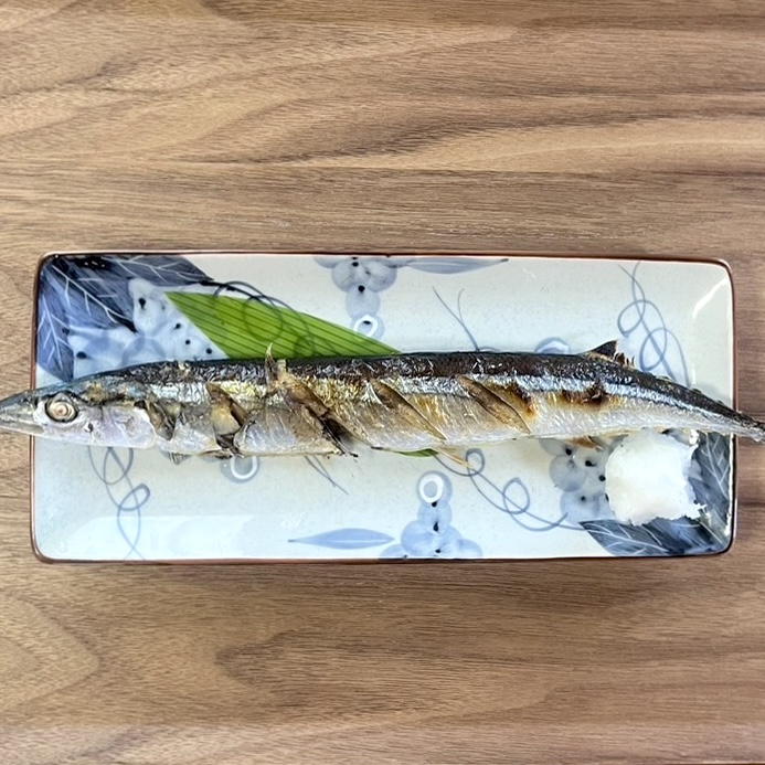 サンマの塩焼き